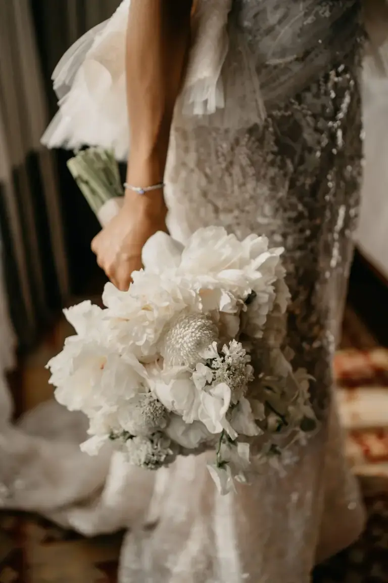 Getting ready for Leslie and Chava's wedding at Hotel Casa del Rector, Guanajuato