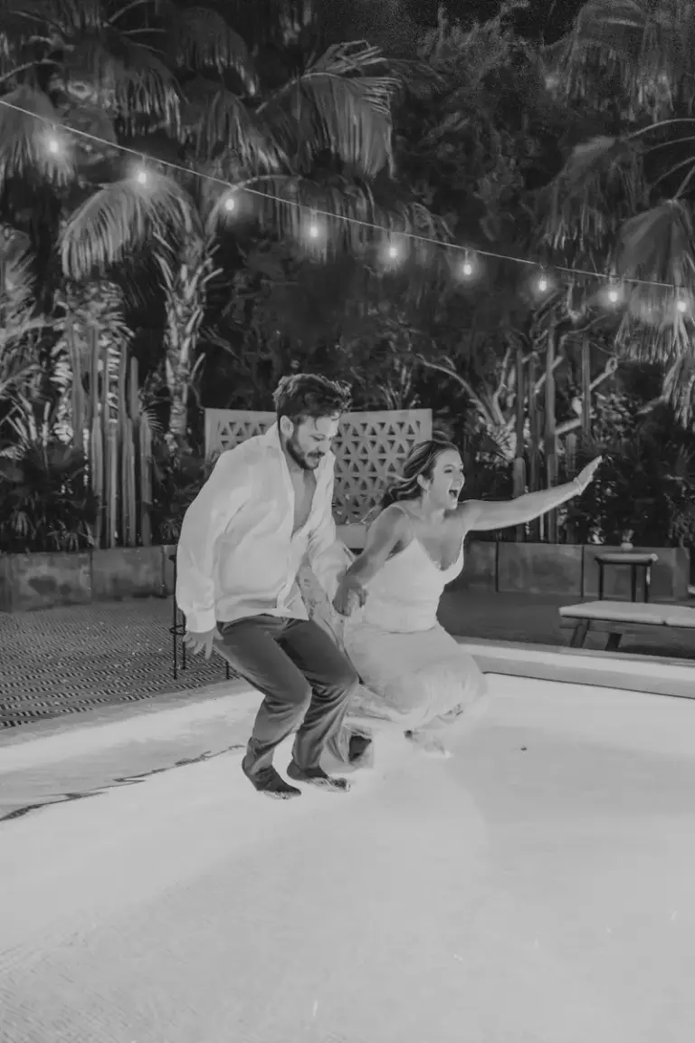 Wedding details and party at Acre Resort, Los Cabos