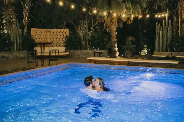 Wedding details and party at Acre Resort, Los Cabos