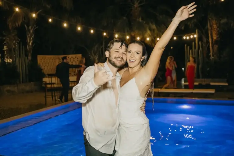 Wedding details and party at Acre Resort, Los Cabos