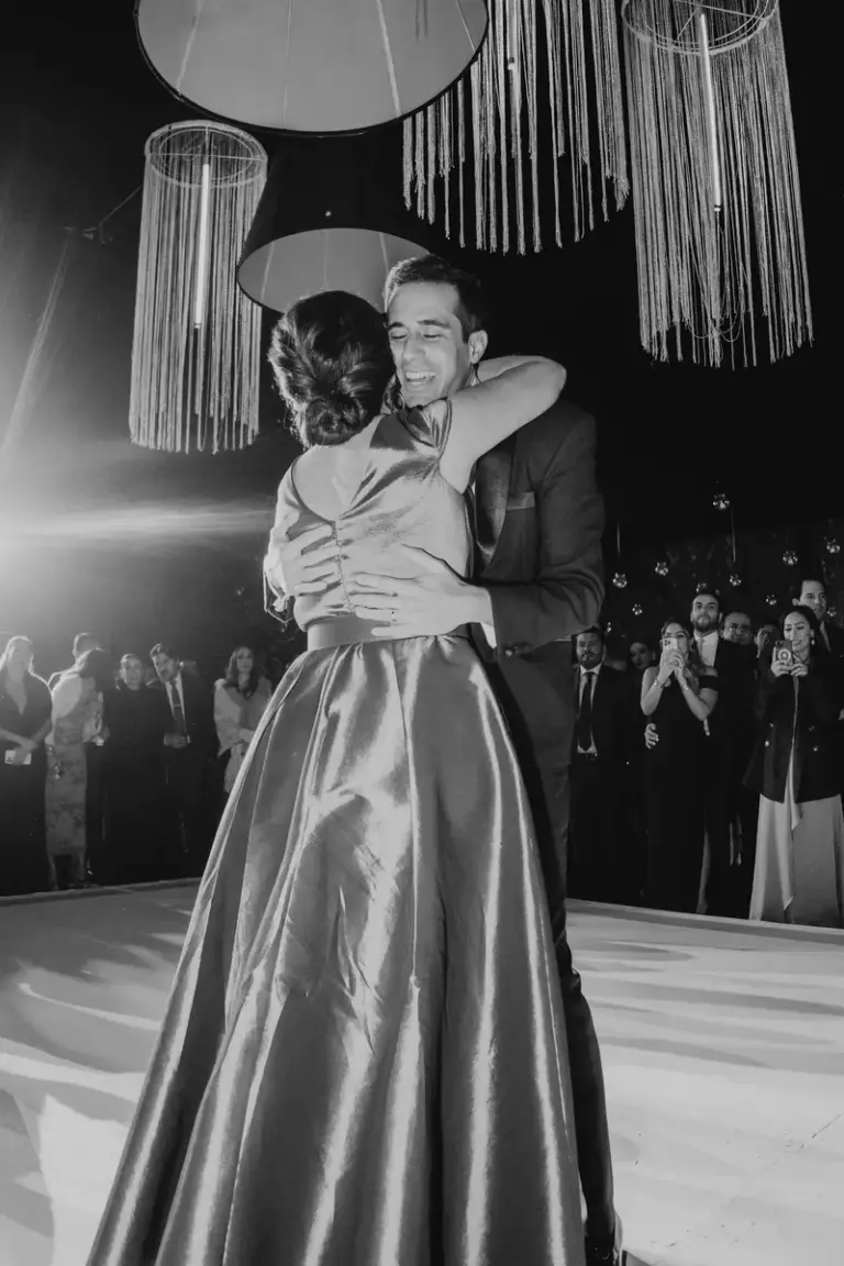 Recepción y primer baile de la boda en Complejo Aura, León, Guanajuato