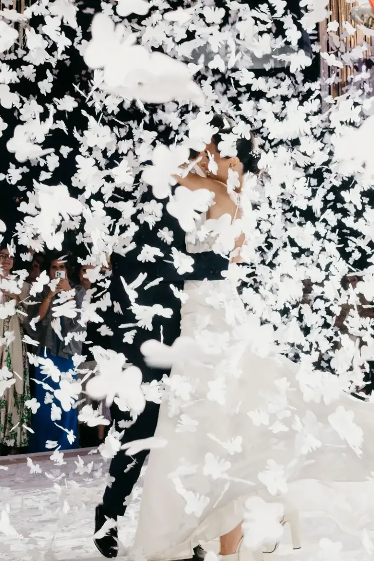 Recepción y primer baile de la boda en Complejo Aura, León, Guanajuato