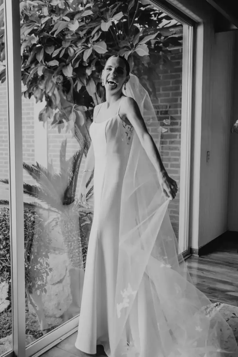 Preparativos de la novia el día de su boda en León, Guanajuato