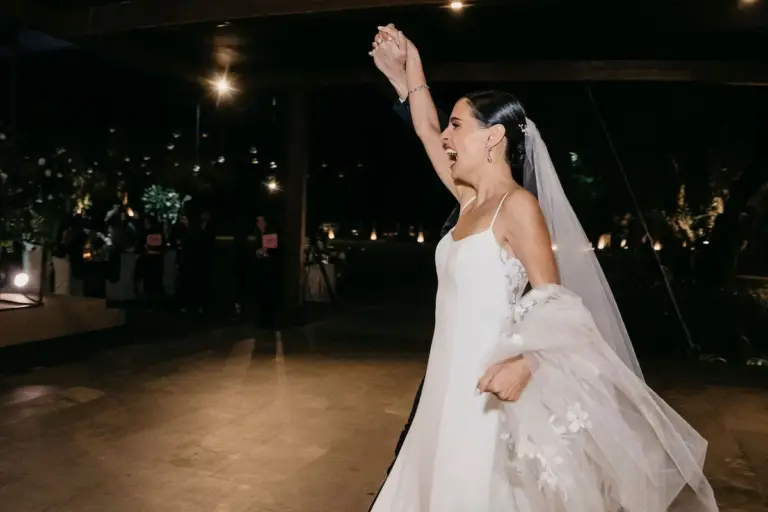 Recepción y primer baile de la boda en Complejo Aura, León, Guanajuato
