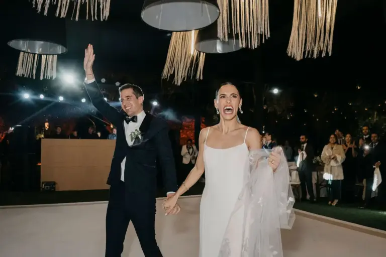 Recepción y primer baile de la boda en Complejo Aura, León, Guanajuato