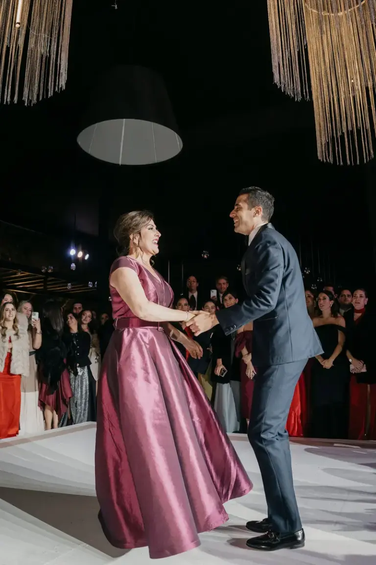 Recepción y primer baile de la boda en Complejo Aura, León, Guanajuato