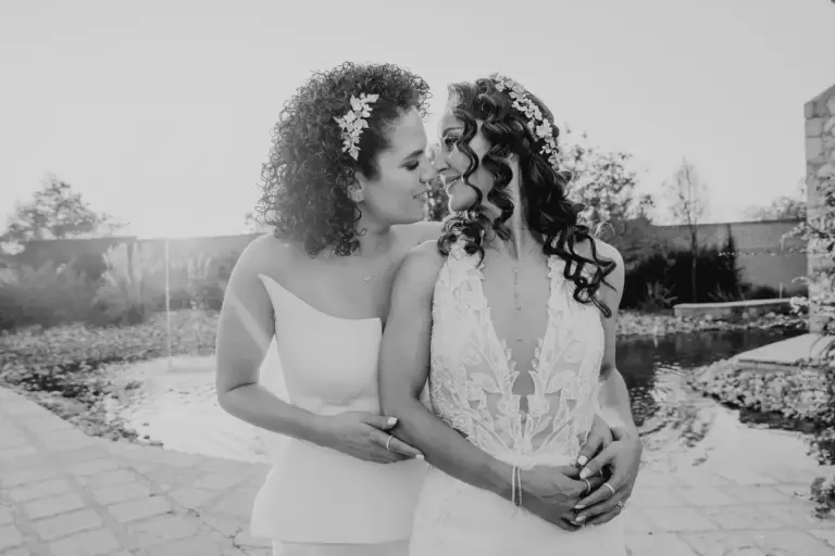 Retratos de las novias en la hora dorada en San Miguel de Allende
