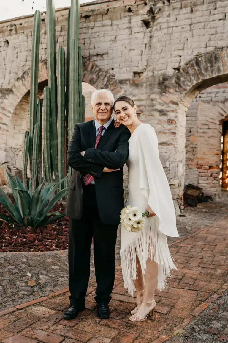 Familia y seres queridos en la boda civil de Ale y Gabriel, Hacienda Sepúlveda