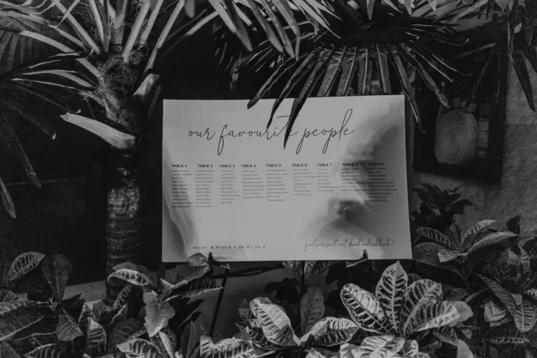 Boda hindú en Royalton Riviera Cancún, la recepción: decoración papelería.