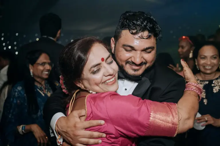 Boda hindú en Royalton Riviera Cancún, la recepción: fiesta abierta.