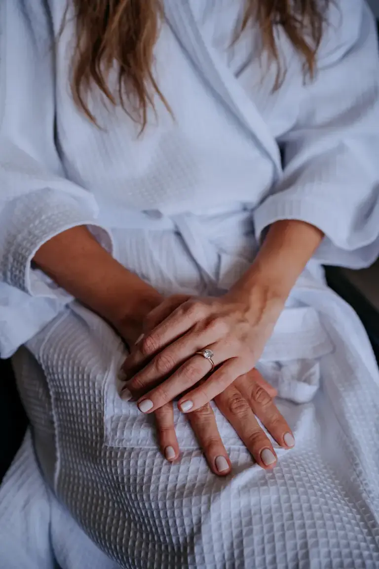 Arreglo de novia y encuentro con su papá antes de la boda en San Miguel de Allende