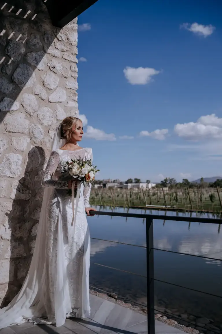 Arreglo de novia y encuentro con su papá antes de la boda en San Miguel de Allende