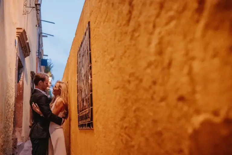 Bienvenida de la boda con tacos y cócteles en Zumo, San Miguel de Allende