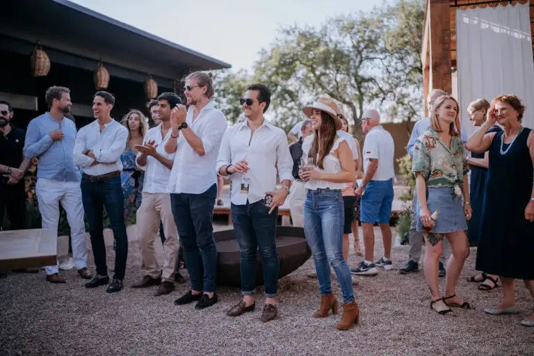 Torneo de golf y golden hour en el viñedo de Barranca de Fuego, San Miguel de Allende