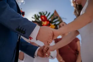 Ceremonia frente al mar en Villa Azul, boda en Puerto Vallarta