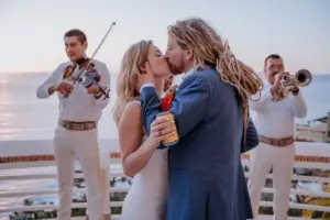 Discursos y atardecer en la boda de Villa Azul, Puerto Vallarta