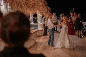 Primer baile y fiesta en la boda de Villa Azul, Puerto Vallarta