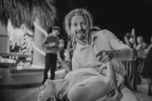 Primer baile y fiesta en la boda de Villa Azul, Puerto Vallarta