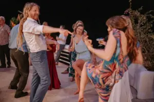 Primer baile y fiesta en la boda de Villa Azul, Puerto Vallarta