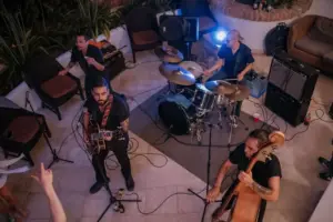 Primer baile y fiesta en la boda de Villa Azul, Puerto Vallarta