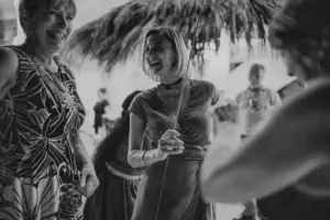 Primer baile y fiesta en la boda de Villa Azul, Puerto Vallarta