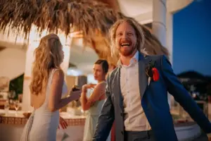 Retratos de familia y hora azul, boda en Villa Azul