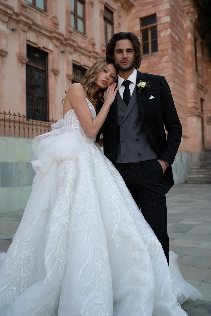 Foto de boda sin editar, tal como sale de cámara